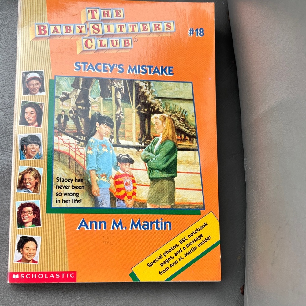 The Baby-Sitters Club Stacey's Mistake #18